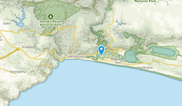 Wilderness, Cap occidental Map