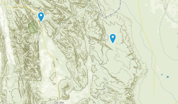 Witzenberg, Cap occidental Map
