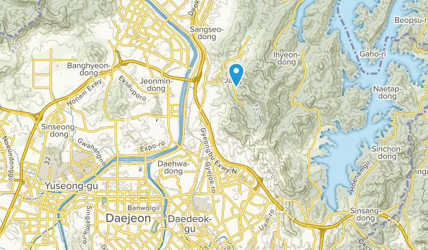 Daedeok-gu, Daejeon Map