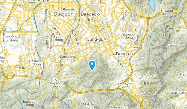 Jung, Daejeon Map