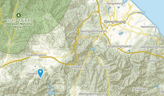 Gangneung-si, Gangwon Map