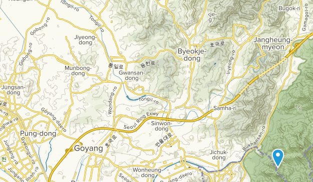 Goyang-si, Gyeonggi-do Map