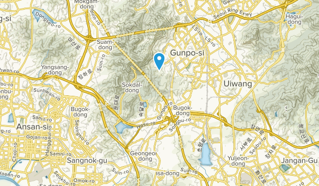 Gunpo, Gyeonggi Map