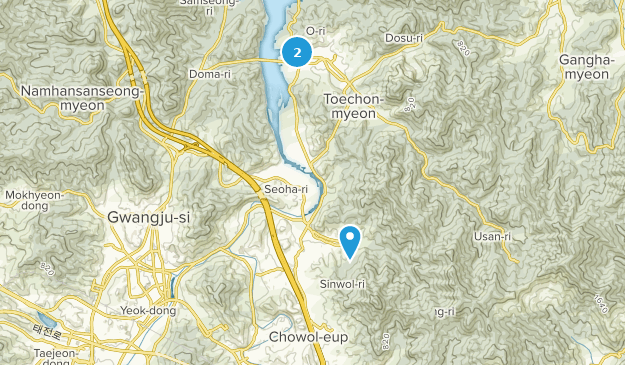 Gwangju-si, Gyeonggi-do Map
