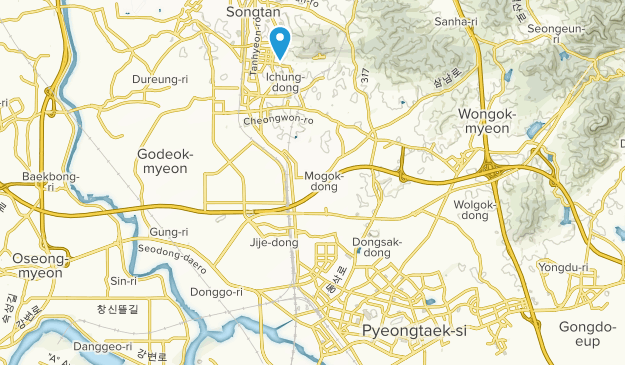 Pyeongtaek, Gyeonggi Map