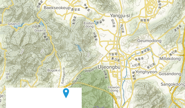 Yangju, Gyeonggi Map