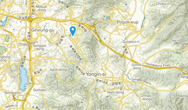 Yongin, Gyeonggi Map