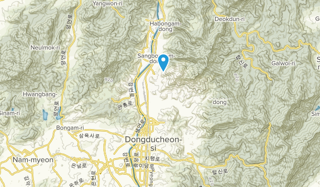 Dongducheon, Gyeonggi Map