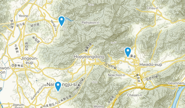 Namyangju, Gyeonggi Map