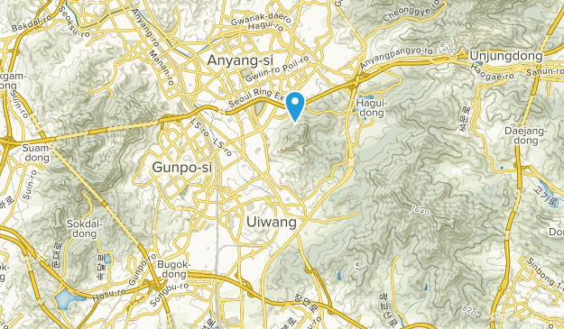 Uiwang, Gyeonggi Map