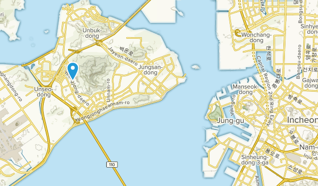 Jung District, Incheon Map