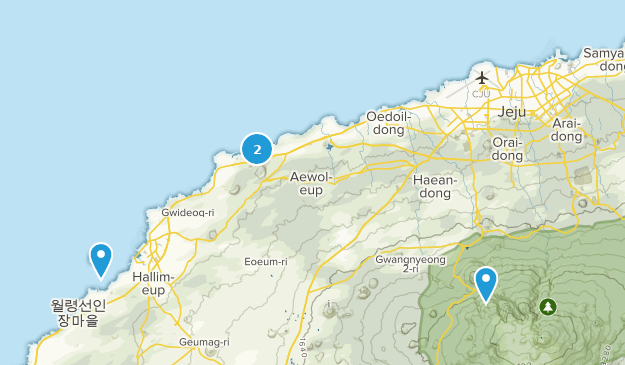 Jeju-si, Jeju-do Map