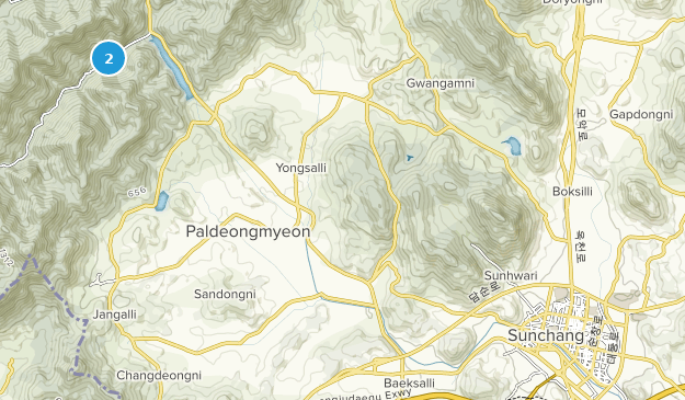 Sunchang, Jeollabuk-do Map