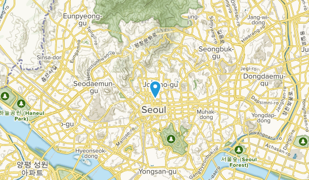 Gahoe-dong, Seoul Map