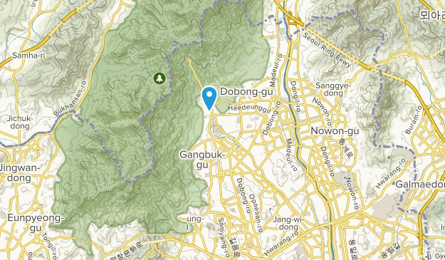 Gangbuk-gu, Seoul Map