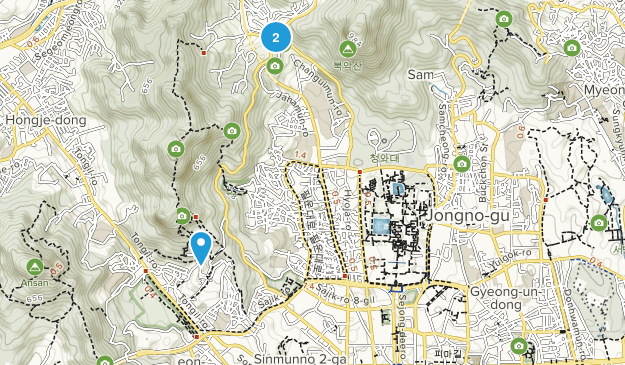Jongno-gu, Seoul Map