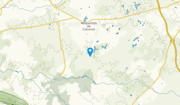 Carceres, Spain Map