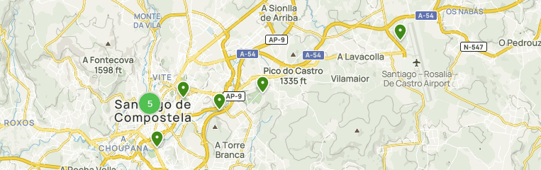 Cammino di Santiago de Compostela - Google My Maps