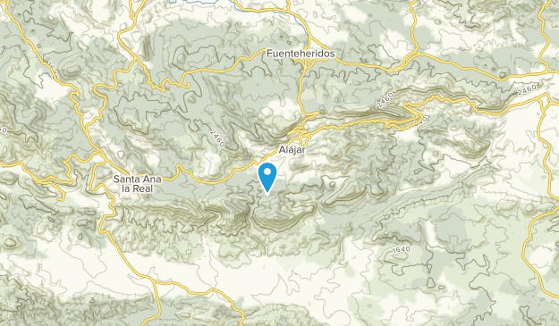 Alájar, Andalusia Map