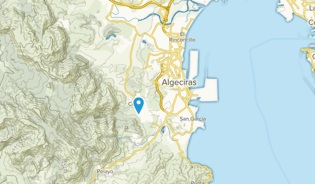 Algeciras, Andalusia Map