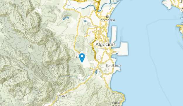 Algeciras, Andalusia Map