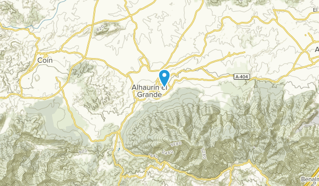 Alhaurín el Grande, Andalusia Map