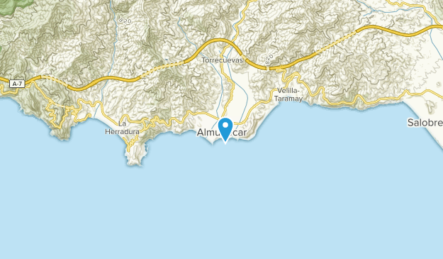 Almuñécar, Andalusia Map