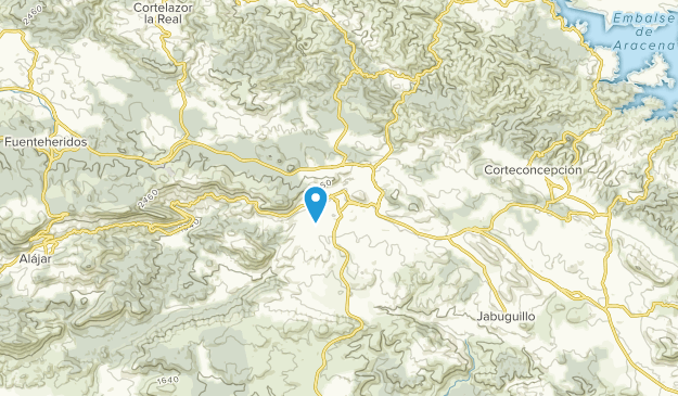 Aracena, Andalusia Map