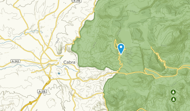 Cabra, Andalusia Map
