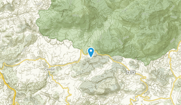 Cambil, Andalusia Map