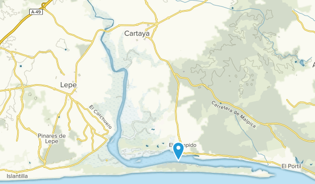 Cartaya, Andalusia Map