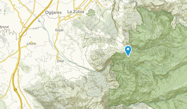 Dílar, Andalusia Map
