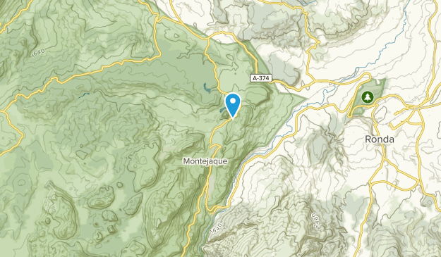 Montejaque, Andalusia Map