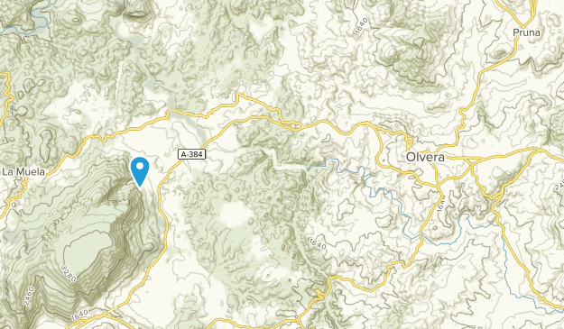 Olvera, Andalusia Map
