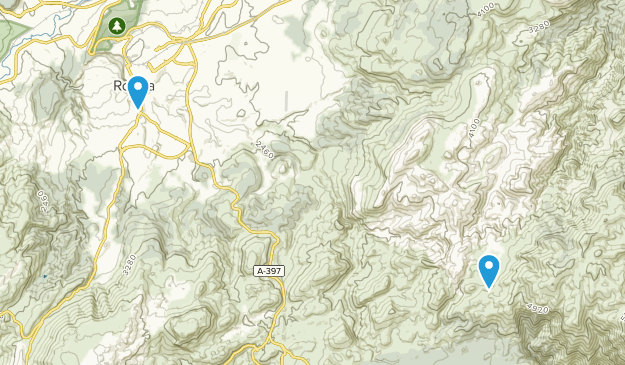 Ronda, Andalusia Map