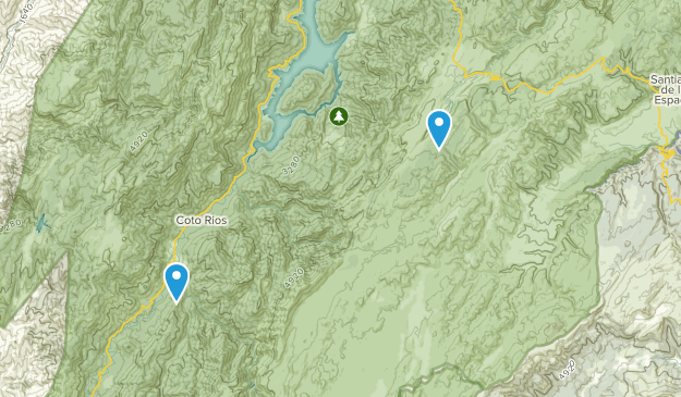 Santiago-Pontones, Andalusia Map
