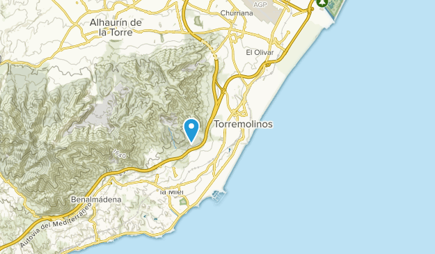 Torremolinos, Andalusia Map