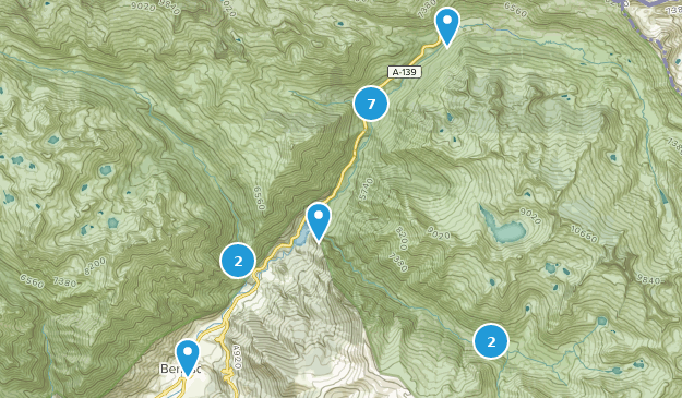 Benasque, Aragon Map