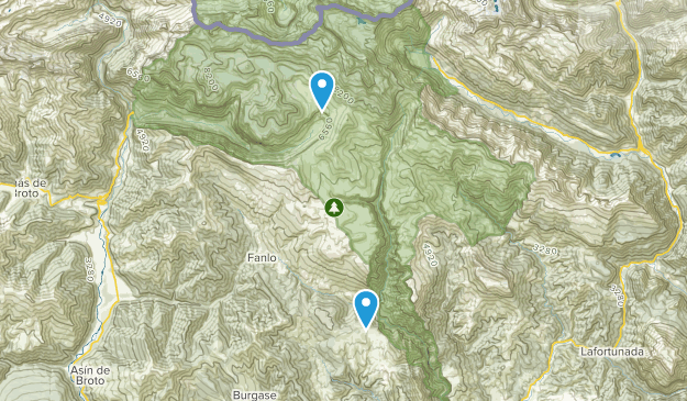 Fanlo, Aragon Map