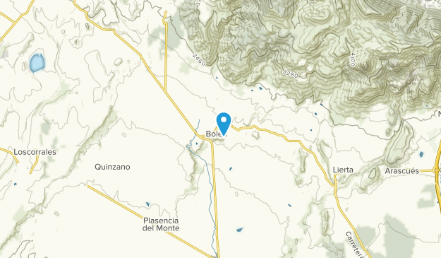 La Sotonera, Aragon Map
