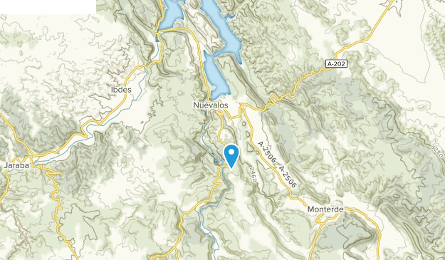 Nuévalos, Aragon Map
