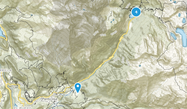 Panticosa, Aragon Map