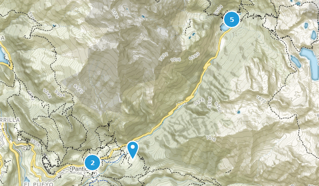 Panticosa, Aragon Map