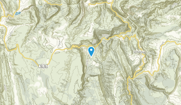 Pitarque, Aragon Map