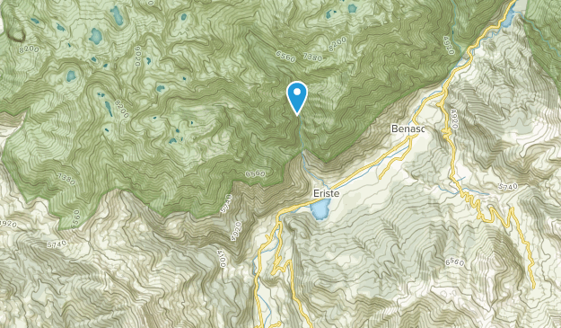 Sahún, Aragon Map