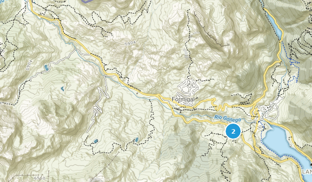 Sallent de Gállego, Aragon Map