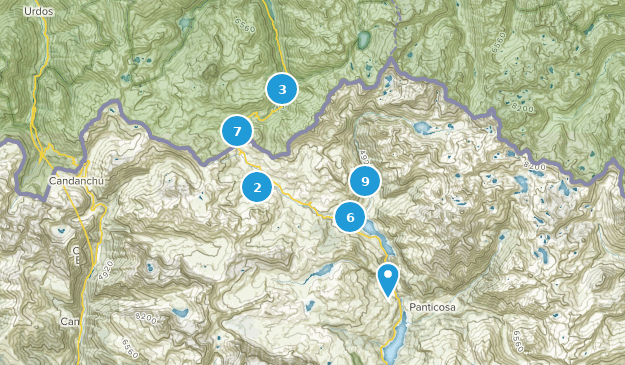 Sallent de Gállego, Aragon Map