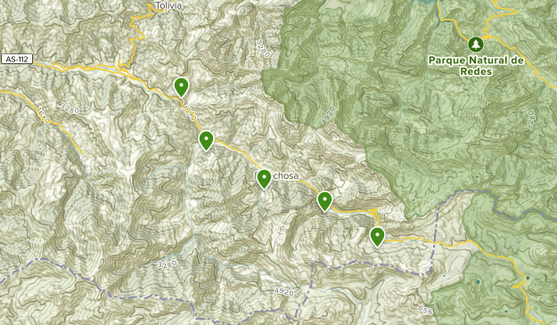 Aller, Asturias Map