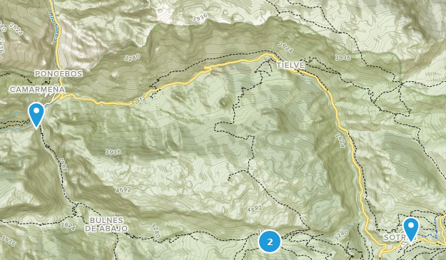 Cabrales, Principado de Asturias Map