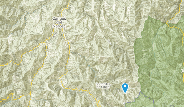 Cangas del Narcea, Asturias Map